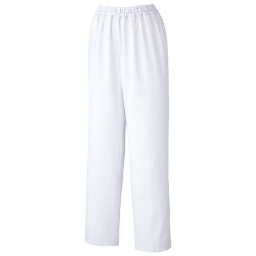 女子スラックス 厚地 WH07下 白 7号