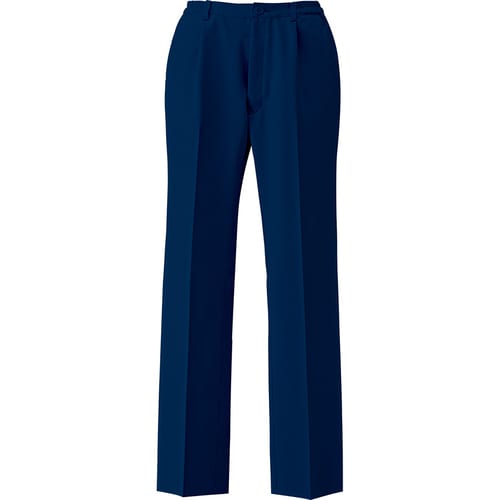 ワンタックパンツ VEM57T下 ネイビー LL