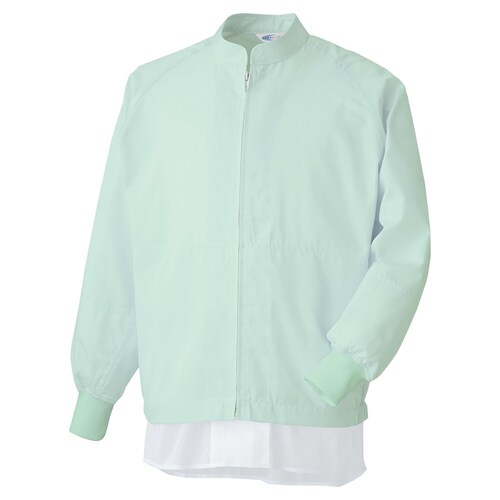 男女共用長袖ブルゾン MHS3213G上 緑 L