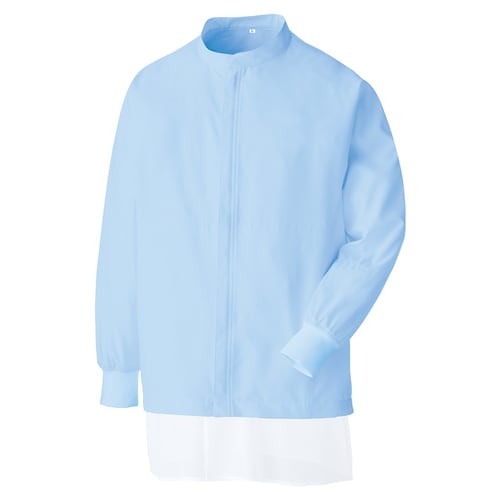 男女共用長袖ブルゾン MHS3219B上 青 L