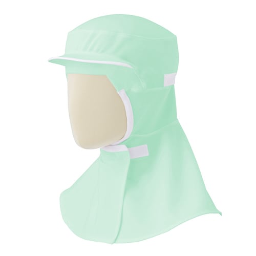 フード ツバ付・マスク掛け付SH210G 緑 LL