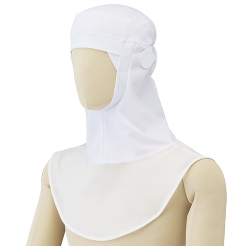 フード (ツバ無) SH301W ホワイト L