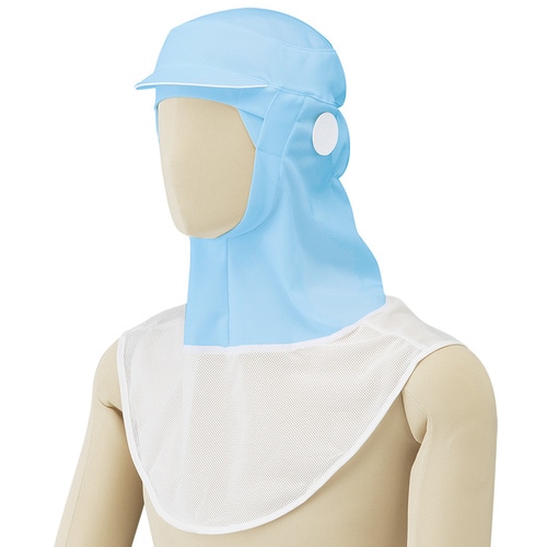 フード (ツバ付)SH351B ブルー M