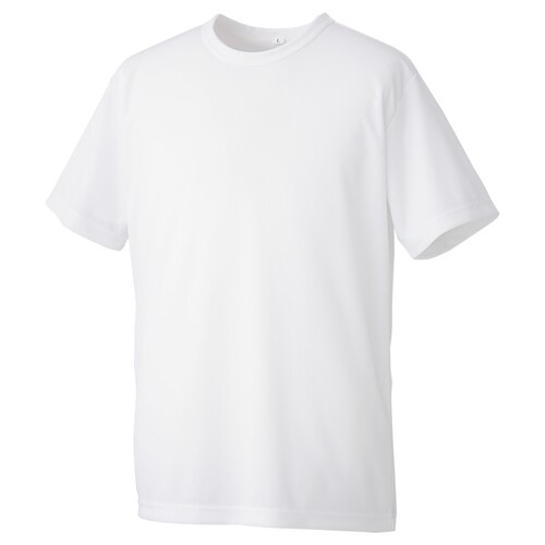 異物混入対策TシャツMT01W上ネット付 白 L
