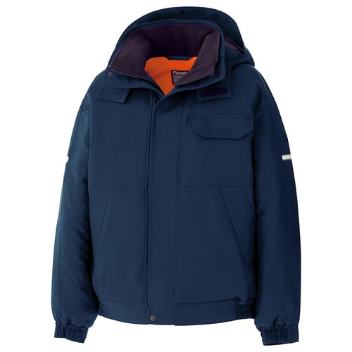 極寒防寒ブルゾン M4077 上 ネイビー LL