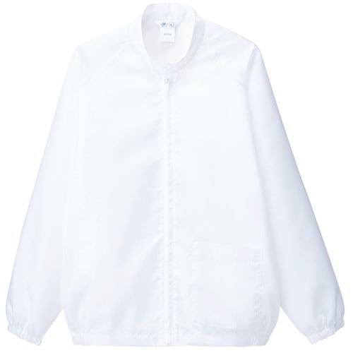 男女共用クリーンウェア S3205W 上 白 SS