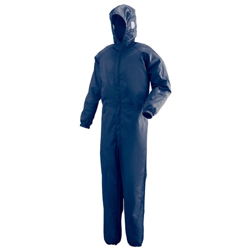 フード一体型クリーンスーツ C1351N 紺 SS
