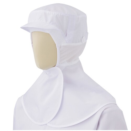 フード(ツバ付) SH01W ホワイト 大