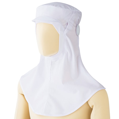 フード(ツバ付) SH23W ホワイト 大