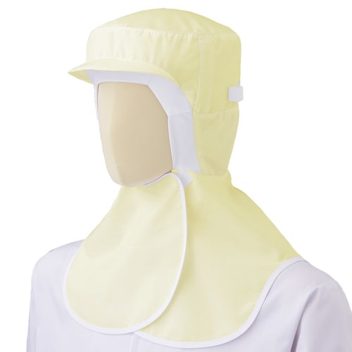 フード(ツバ付・面ファスナー)SH17Y黄 フリ−