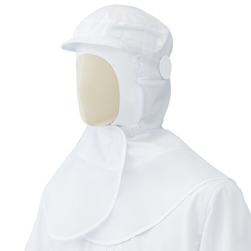 フード(ツバ付) SH427W ホワイト 大