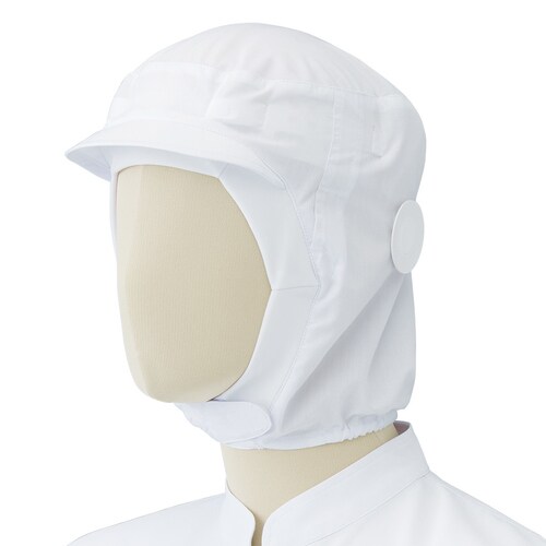 キャップ(ツバ付)SC409W ホワイト フリー