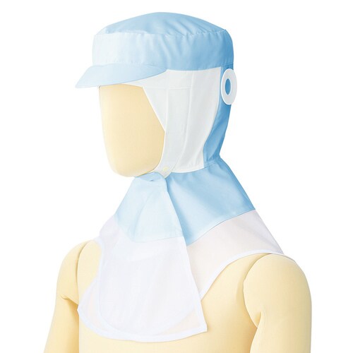 フード(ツバ付き) 丸型 SH35B 青 L