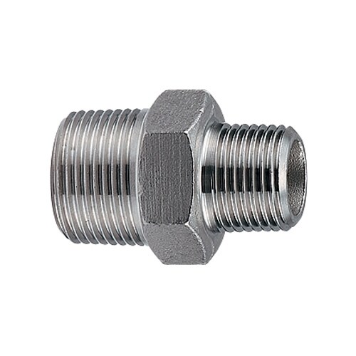 6474ー50x30 ステンレス六角ニップル