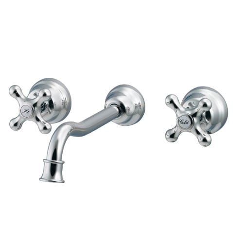 125ー002 壁付2ハンドル混合栓