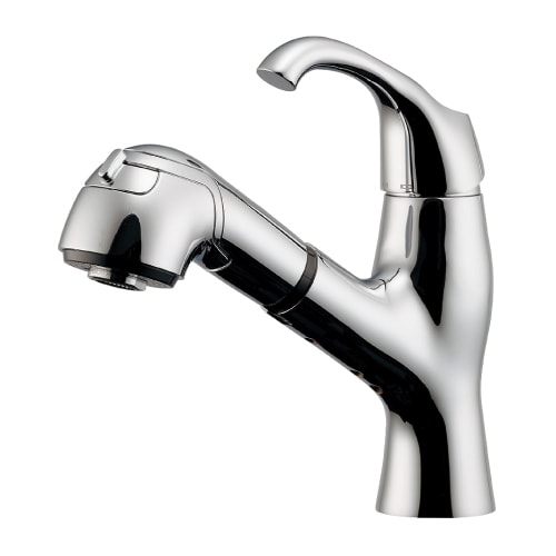 184ー024 シングルレバー引出し混合栓