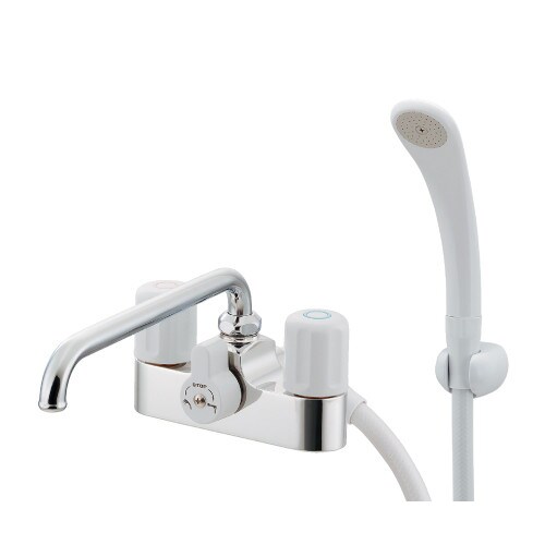 152ー205 2ハンドルシャワー混合栓 止水