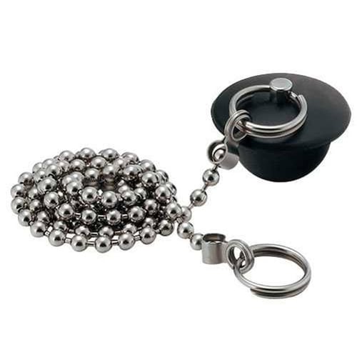 バス用ゴム栓くさり付36x27