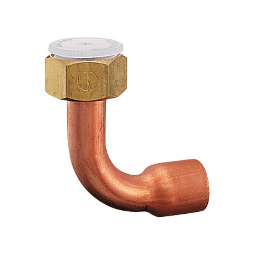 6181ー13×12.7 ナット付銅管エルボ