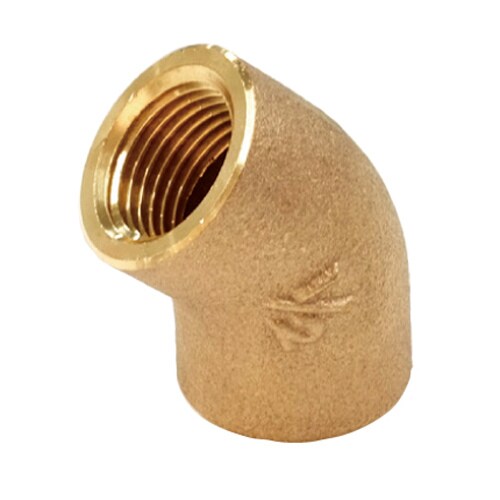 砲金45°エルボ BC45L13