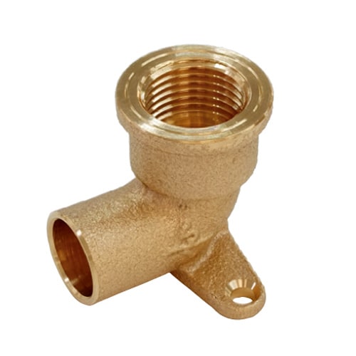 銅管用座付水栓エルボ