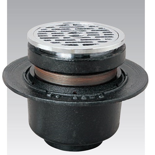 防水用床排水トラップ D−5B 80