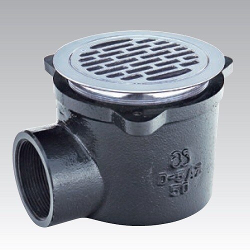 横引式・床排水トラップ