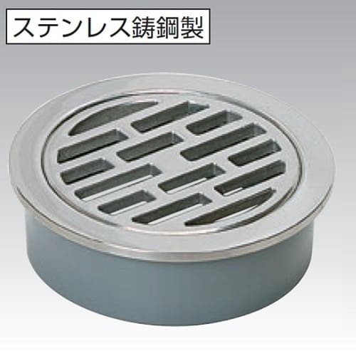 ステンレス製排水目皿(VP・VU兼用)100