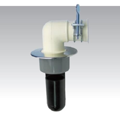 スーパートラップ付洗濯機床排水金具D−STCB7