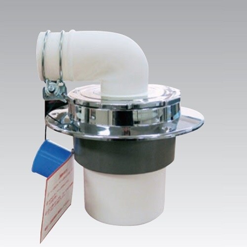 洗濯機用床排水トラップ (VP・VU兼用)