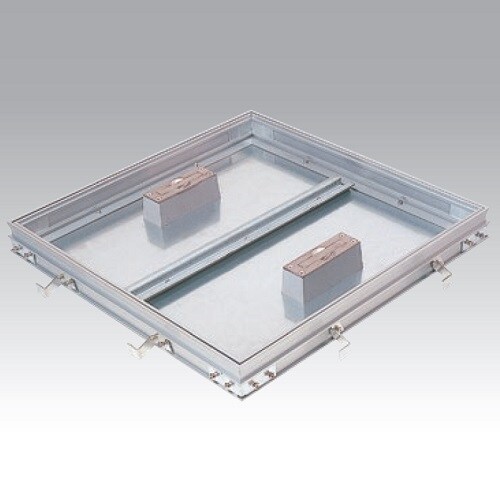 フロアーハッチアルミ製・モルタル用KAFH350