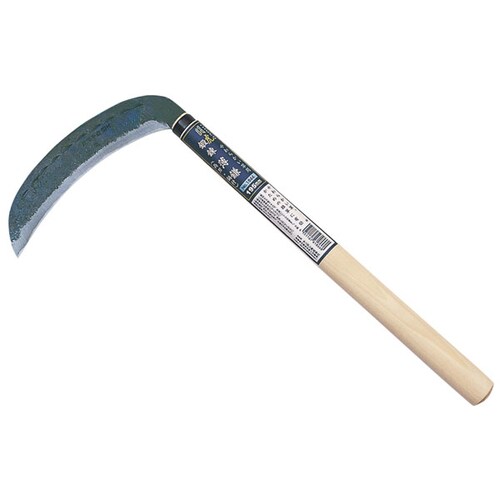 GS 闘虎 鍛練 薄鎌 両刃鋼付 195