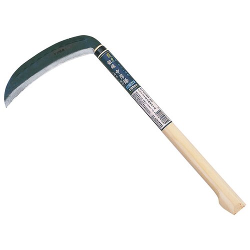 GS #1868 闘虎 鍛練 中厚鎌両刃鋼付195