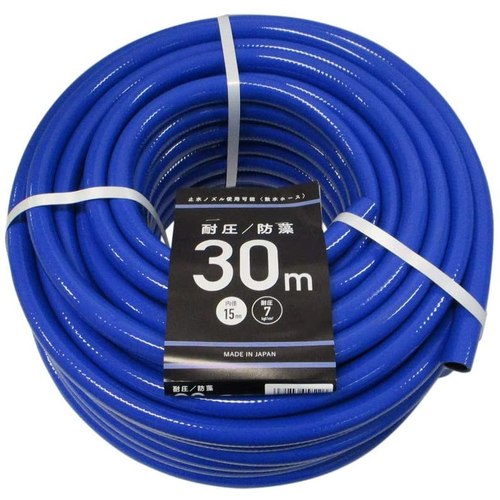 耐圧防藻散水ホース 15mmx30m カット