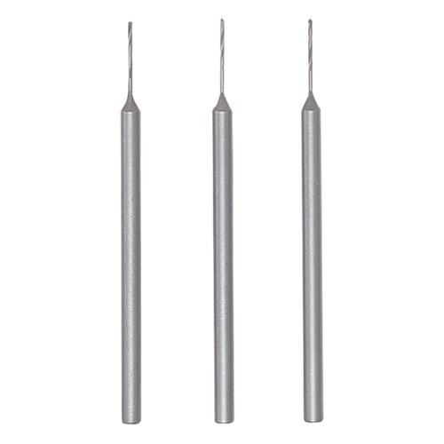 小径ドリル φ0.5MM 3本