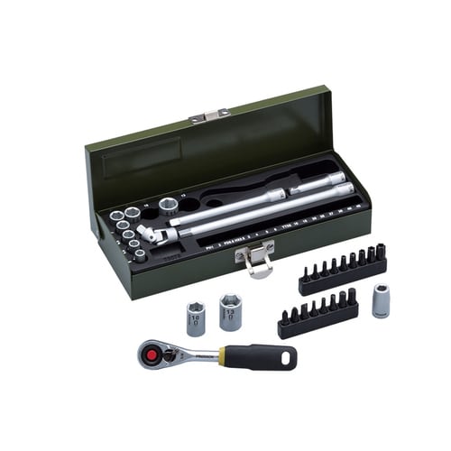 32点・精密マグネットソケット+ビットセット