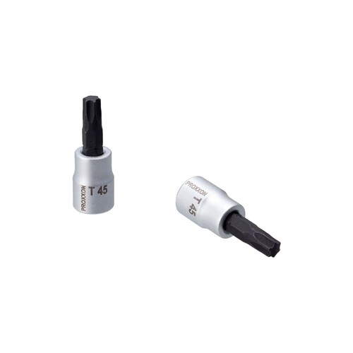 トルクスビットソケット 3/8 T45