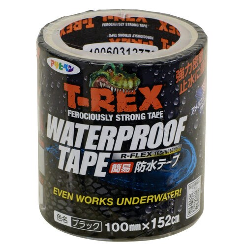 TーREXウォータープルーフテープブラック103