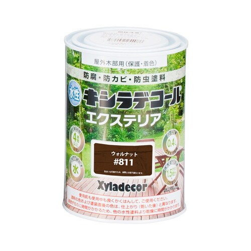 水性キシラデコール エクステリアSウォルナット