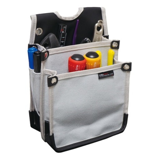 DT 帆布電工袋 グレー #582404