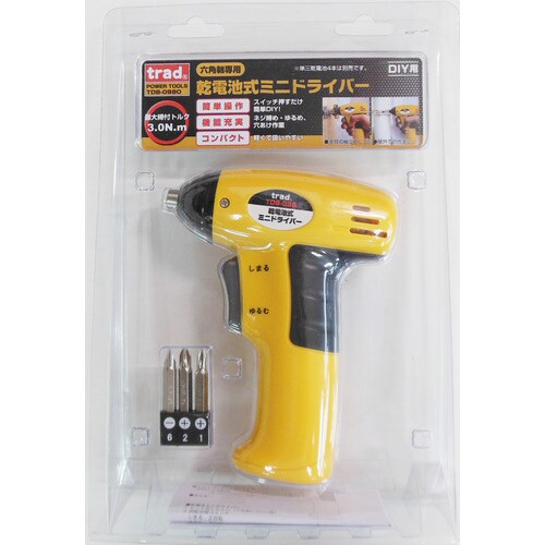 TRAD 電池式ミニドライバー #820768