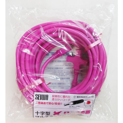 VCTMー20HI 延長コード20m ピンク