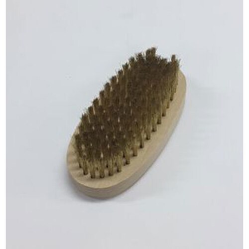 #11598 真鍮ブラシ 小判型