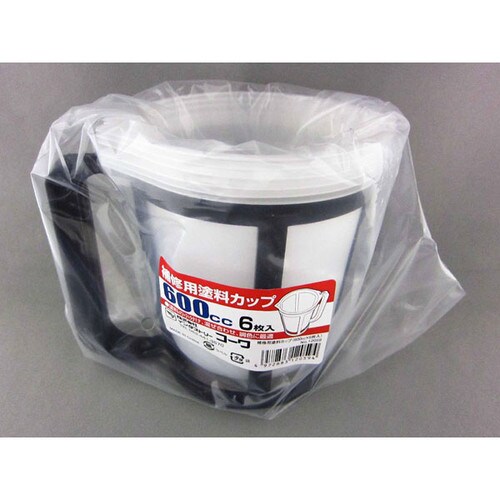 #12059 補修用塗料カップ 600cc 6入