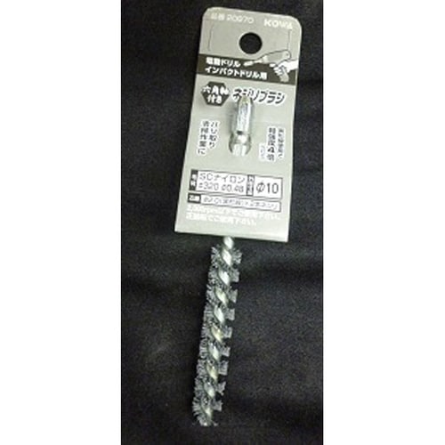 六角軸ネジリブラシ SCナイロンφ10