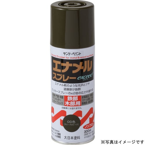 エナメルスプレー exceed 茶 300ml