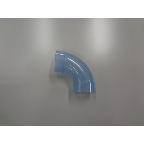 VULL50透明 VU継手 VU90゜大曲エルボ