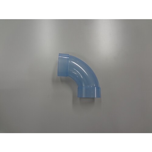 VULL75透明 VU継手 VU90゜大曲エルボ