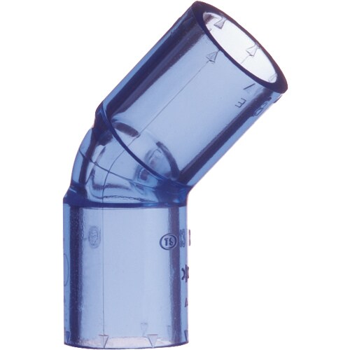 HI45TL25透明 HI継手 HI45゜エルボ