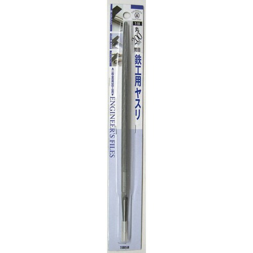 ツボサン 鉄工ヤスリ 柄無し(中目:平) T−23